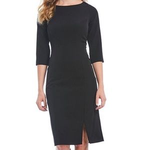 Antonio Melani Cheyenne Crepe Dress Black Sz 0